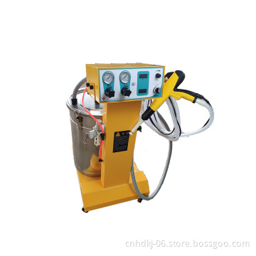 Manual powder coating gun high voltage cascade